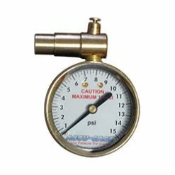 Meiser 15 PSI Pressure Gauge