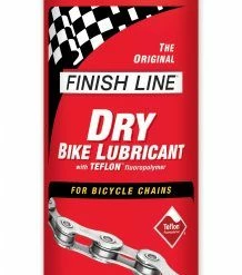 Finish Line Dry Bike Lubricant And Chain Lube With Teflon - 17oz Aerosol