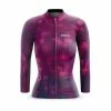 Ciovita Women's Pixel Longsleeve Sport Fit Jersey